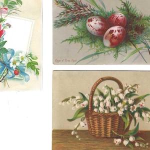 Lot victorien de trois albums de cartes, v. 1880