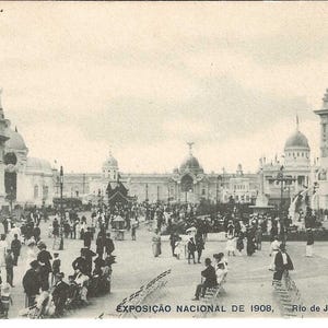 Exposição Nacional do Brasil, Cartão Postal Fotográfico do Rio, 1908