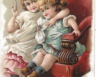 RÉSERVÉ À ADRIENNE - Carte médicale Se sentir mieux, v. 1880