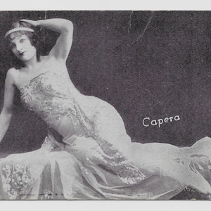 Cartão de fliperama Capera Risque, c. 1910