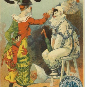 RÉSERVÉ à JENNIFER - Carte postale publicitaire de cirque français REPRO, 1983