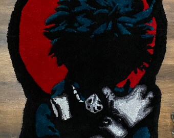 My Hero Academia Deku Izuku Midoriya handmade tufted rug