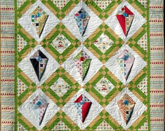 Kites in 3-D - Quilt Pattern