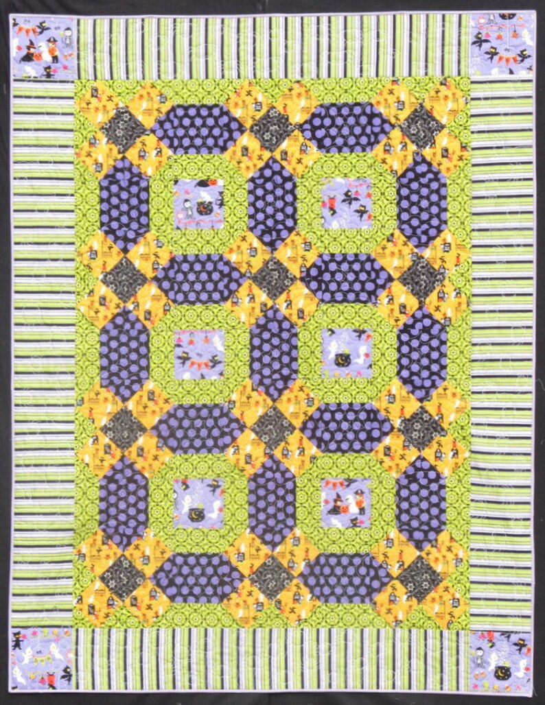 Masquerade Quilt Pattern image 1