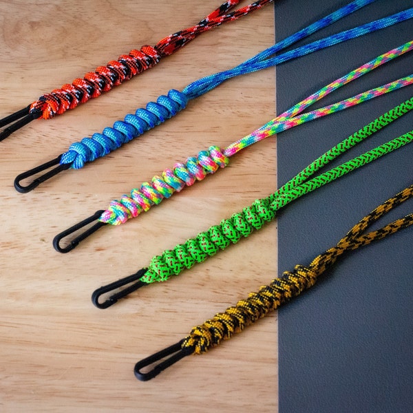 Mri Technologist ID Lanyard Non Ferrous Paracord MRI Safe Non-Ferrous Plastic Clip Safety Breakaway Clasp Radiologist Lanyard