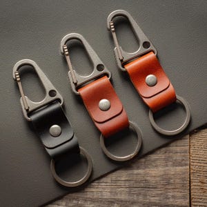 Porta Llaves De Bolsillo Mua FEGVE Belt Key Holder, Titanium Key