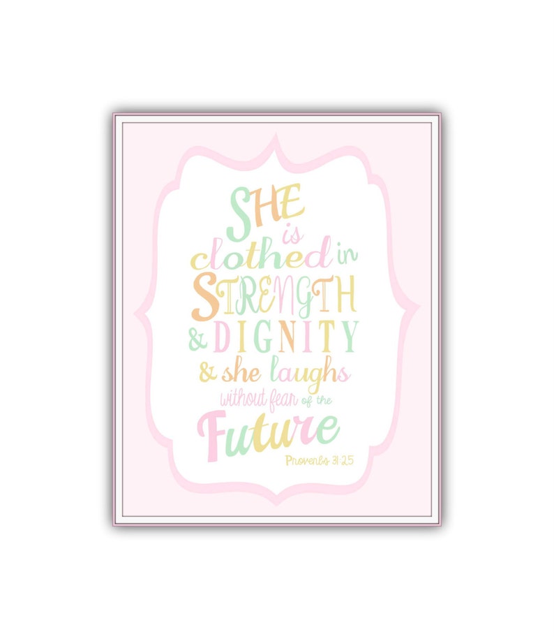 Printable Bible Verse For Baby Girl Baptism Pink Pastel Baby Etsy Printable Bible Verse For Baby Girl Baptism Pink Pastel Baby Etsy
