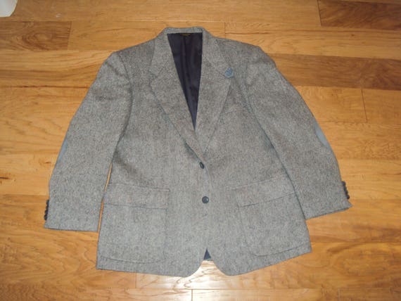 1970s Mens  Farah Clothing Gray/Black/White Lined… - image 5