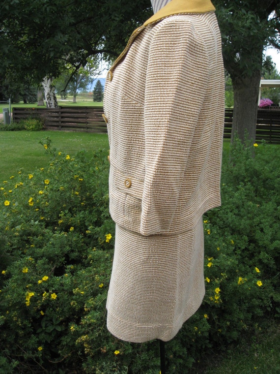 1970's Women's 3 Piece Knit  Marty Gutmacker Must… - image 3