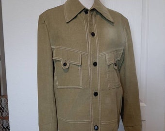 Vtg 70s Brown Felt Jacket: Vintage Towncraft Western Mod Coat - Etsy