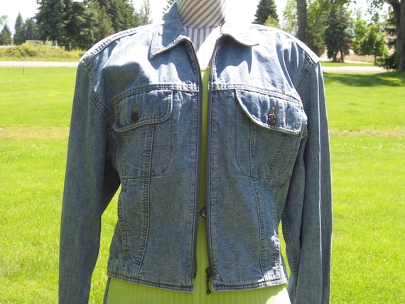 Lizwear top jean jacket