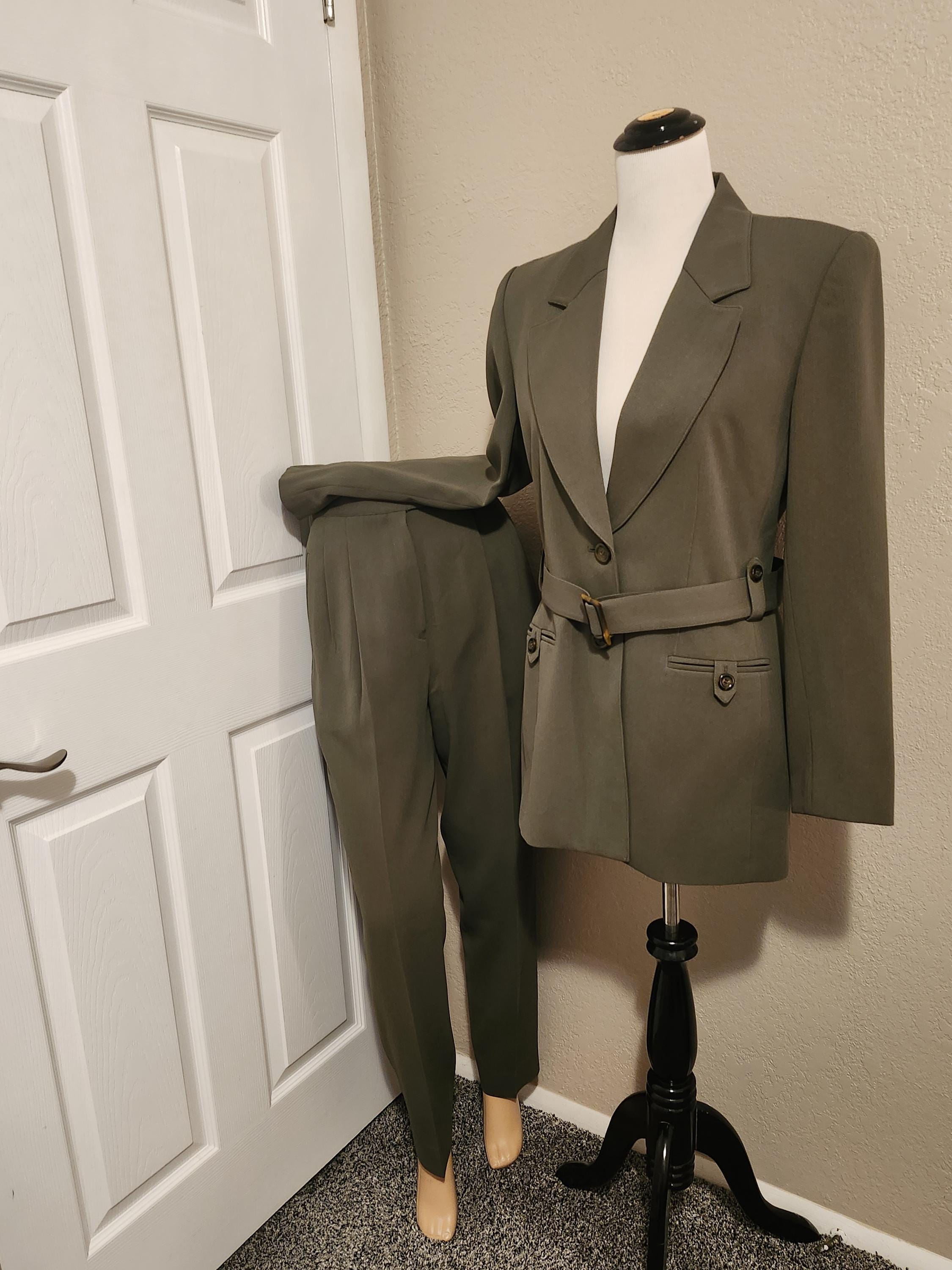 army green blazer dress NOELIA Satin Blazer Mini Dress With Embellished Corset In Emerald Gree main image 1