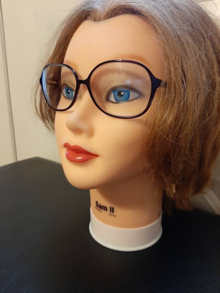 りっさま専用ミスシェブロン Vintage Womens Maroon/brown Plastic Liz Claiborne Prescription