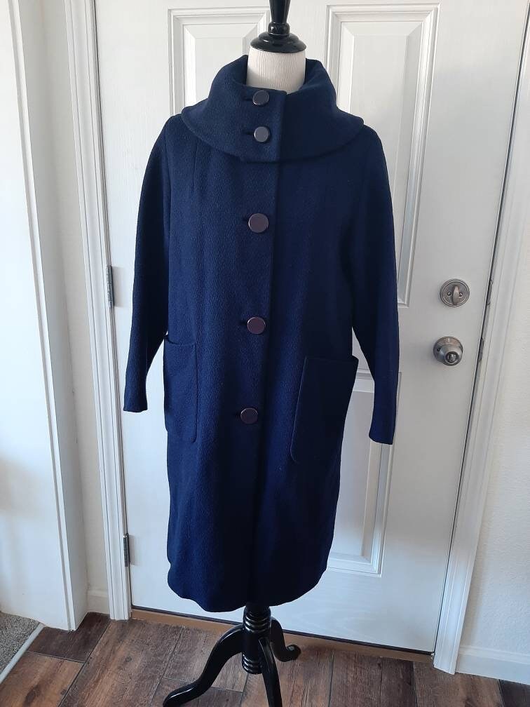 1960s Wool Coat - Etsy