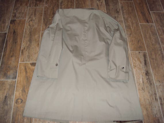 1970s-80s Mens Khaki Tan Lined Johnny Carson Tren… - image 10