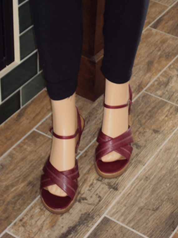 Platform Sandals: Nasty Gal Faux Leather Buckle Platform Sandals | The 20  Best Sandal Deals to Shop This Week, From Nordstrom to Free People |  POPSUGAR Fashion UK Photo 17