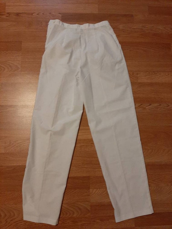 1970s-80s Womens White Spring/summer Cotton/polyester High