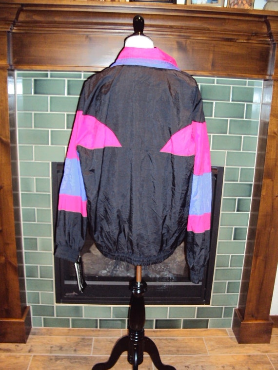 1980s-90s NOS Womens Size Large Oversized Nylon Marina Bay
