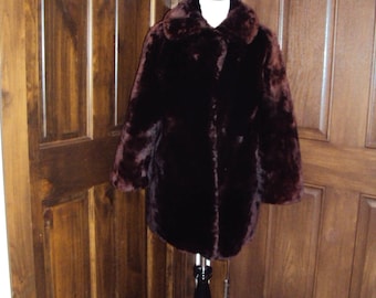 1960s Mouton Coat - Etsy