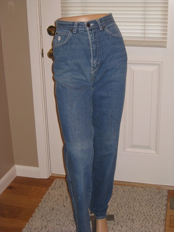 1970s Womens High Waist Wide Leg Normandee Rose De