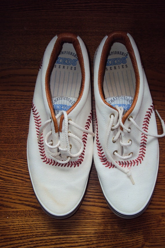 keds shoes baseball stitching