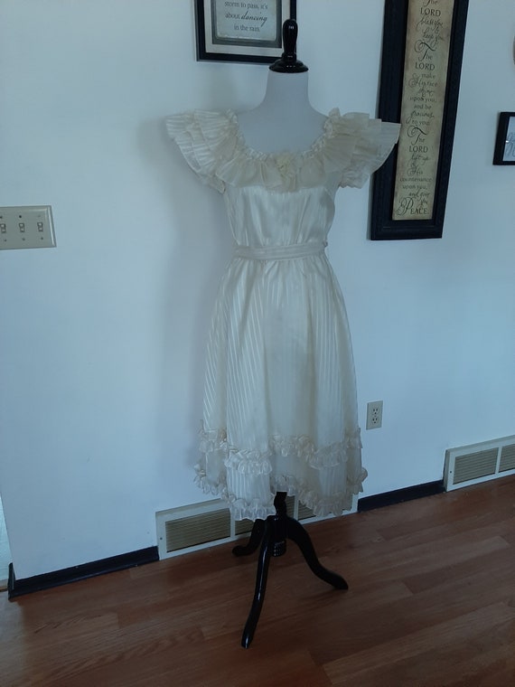 1970s-80s Womens Candi Jones Of California Ivory/Y