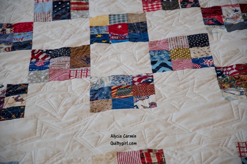 The Betty D a Quilt Pattern , Using Either Yardage or Scraps Etsy