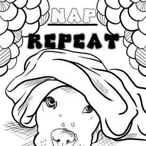 15 Page PDF Rescue Dog Coloring Page, Adult Coloring Book, My Favorite ...
