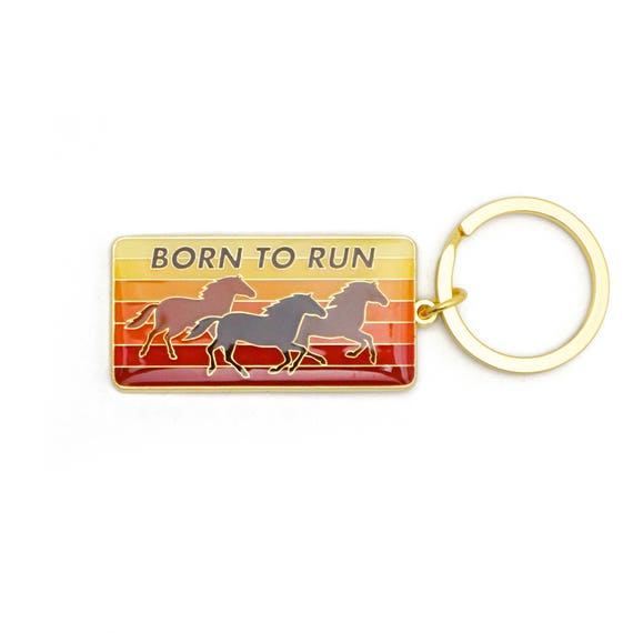 Bruce Springsteen Keyring Keychain Born in the USA new Official metal Size One