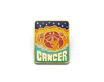 Cancer Enamel Pin