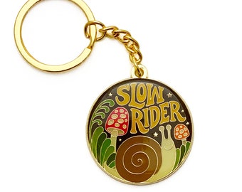 Slow Rider Keychain