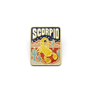Scorpio Enamel Pin