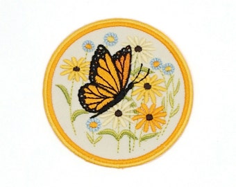 Butterfly Patch (Natural White)