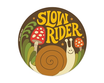 Slow Rider Sticker