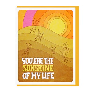 Tu es le soleil de ma vie Carte typographique