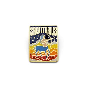 Pin de esmalte de Sagitario