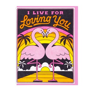 Carte typographique Je vis pour t'aimer