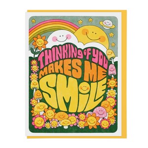 Penser à toi me fait sourire Carte typographique