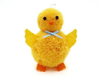 Chick Pom Pom Ornament