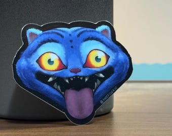 3 Inch K-Pop Demon Hunters Cat Waterproof Vinyl Sticker