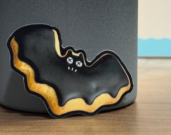 3 Inch Bat Sugar Cookie Waterproof Sticker