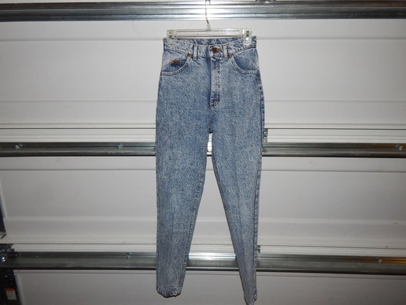 Super Retro jeans by Lee acid wash high waisted 8… - image 1