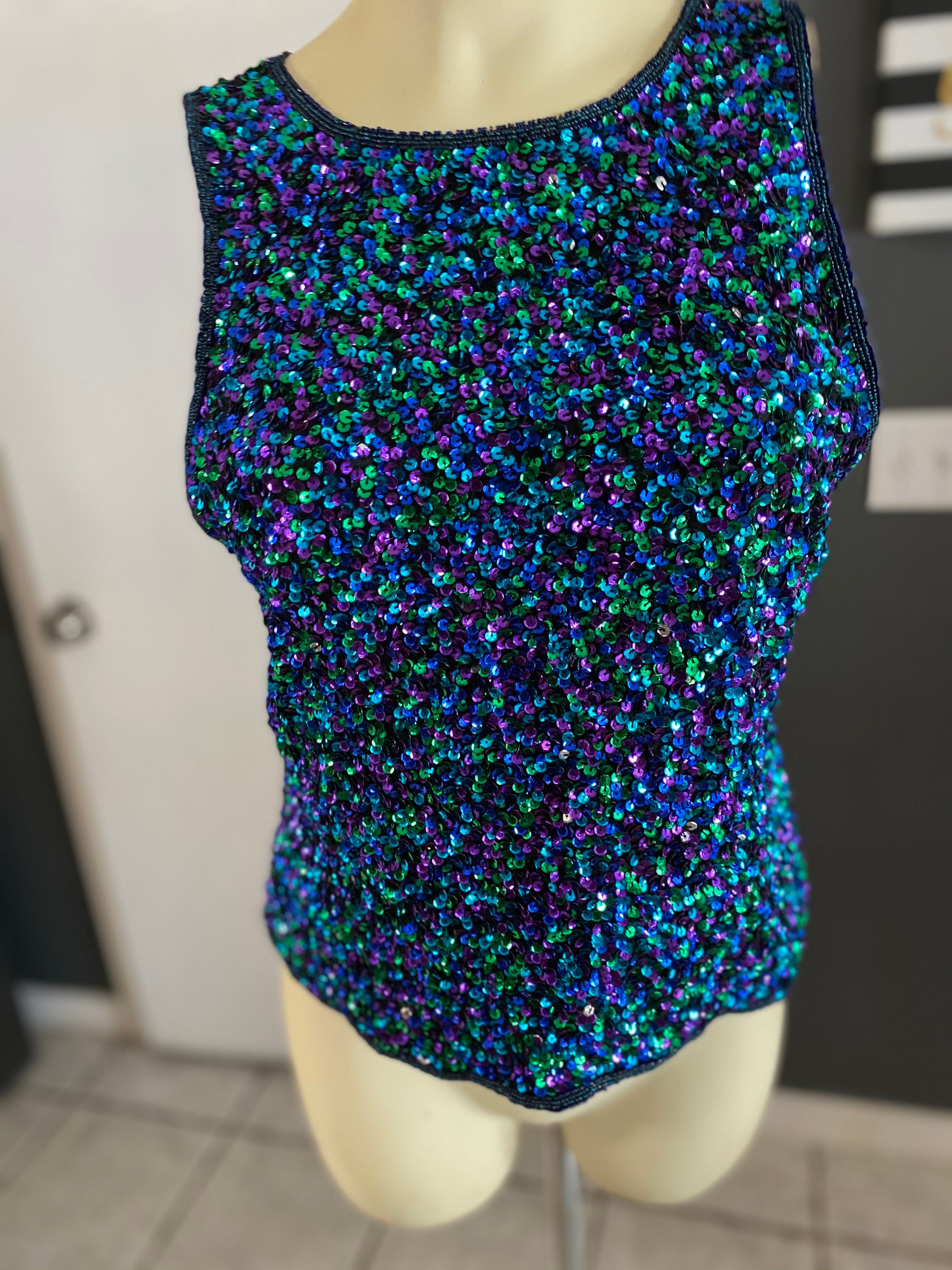 Peacocks sparkly best sale tops