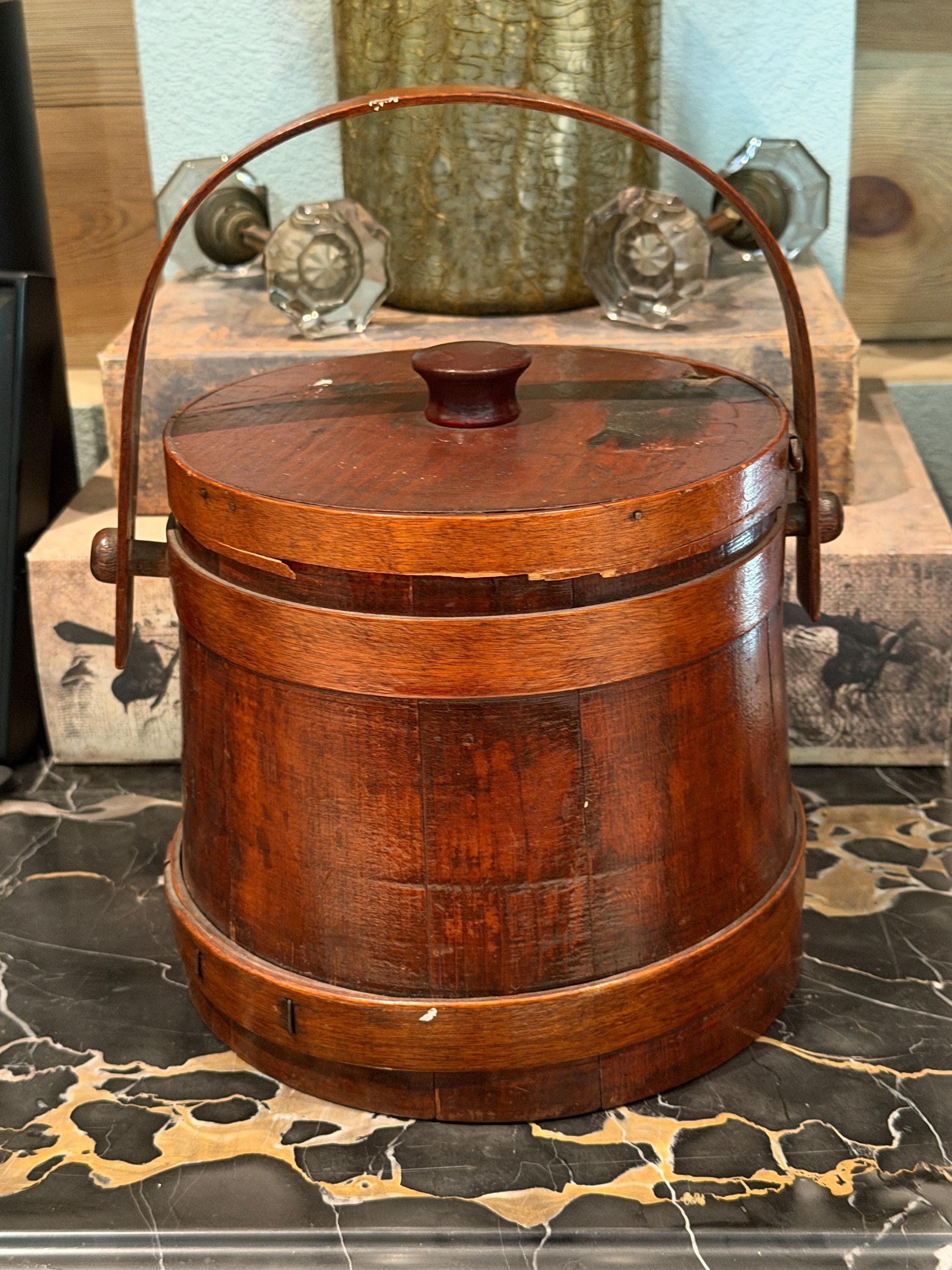 Antique Sugar Firkin - Etsy