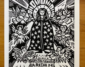 Mary our Lady Queen of the Angels - Nuestra Senora la Reina de Los Angeles