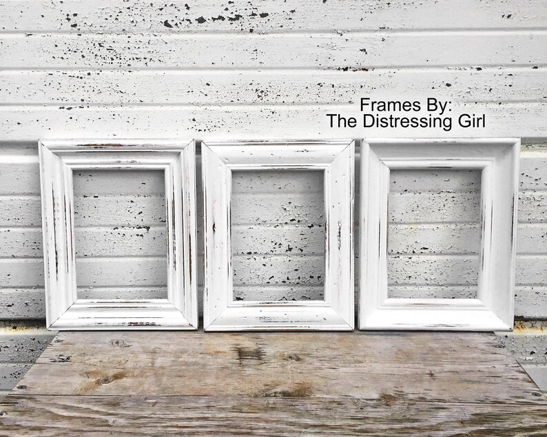 Set Of Three 5x7 White Picture Frames 5 By 7 Image 0