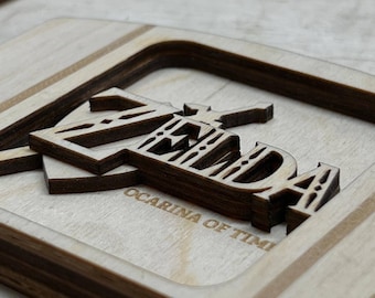 Legend of Zelda - Ocarina of Time N64 Game Cartridge Diorama