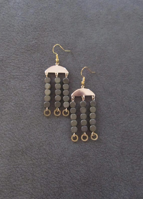 Unique chandelier earrings
