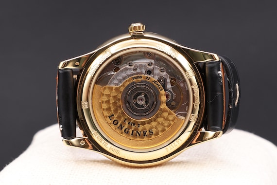 Vintage Longines Flagship: 18K Solid Yellow Gold … - image 7