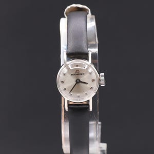 Vintage 18K Solid Gold Case Bucherer 17Jewels Mechanical Hand-Winding Ladies Watch
